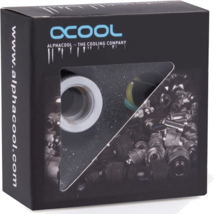 ALPHACOOL Male-to-female extension for liquid cooling G1/4