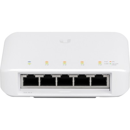 switch gestionable de 5 puertos alimentado por poe unifi usw-flex