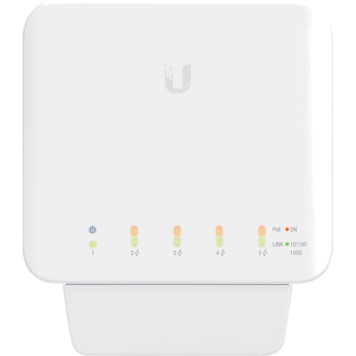 UBIQUITI Spravovatelný 5portový přepínač napájený přes PoE