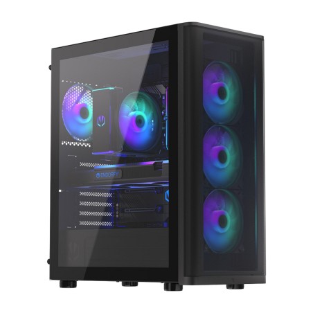 caja de pc semitorre con cristal templado ventum-400 argb