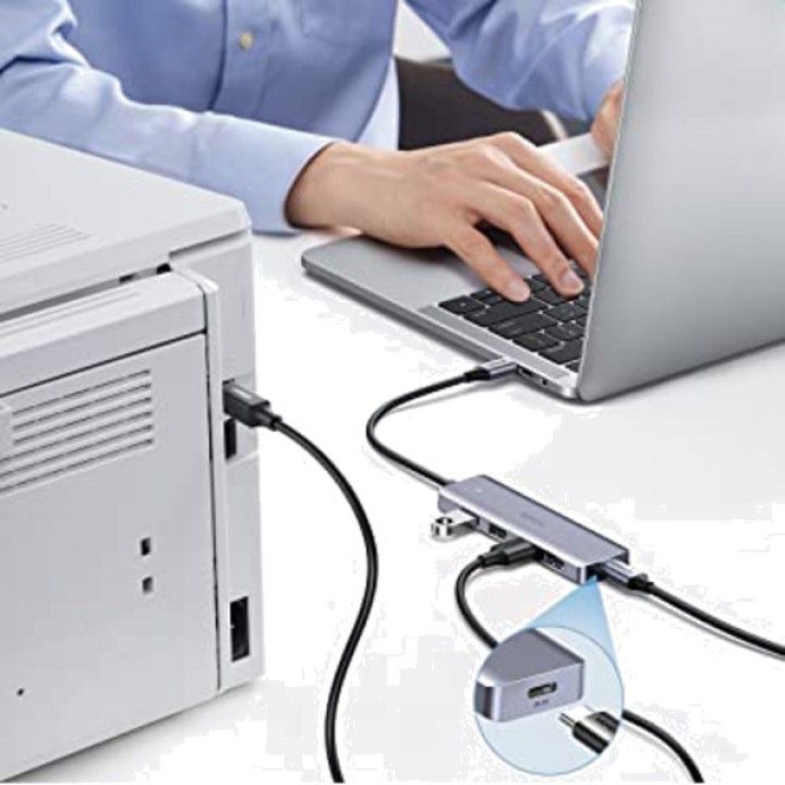 UGREEN USB-C-Hub mit 4 Typ-A-Anschlüssen 3.2 GEN1 5GBPS