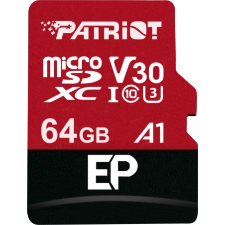 tarjeta de memoria microsdxc ep series v30 a1 64gb pef64gep31mcx