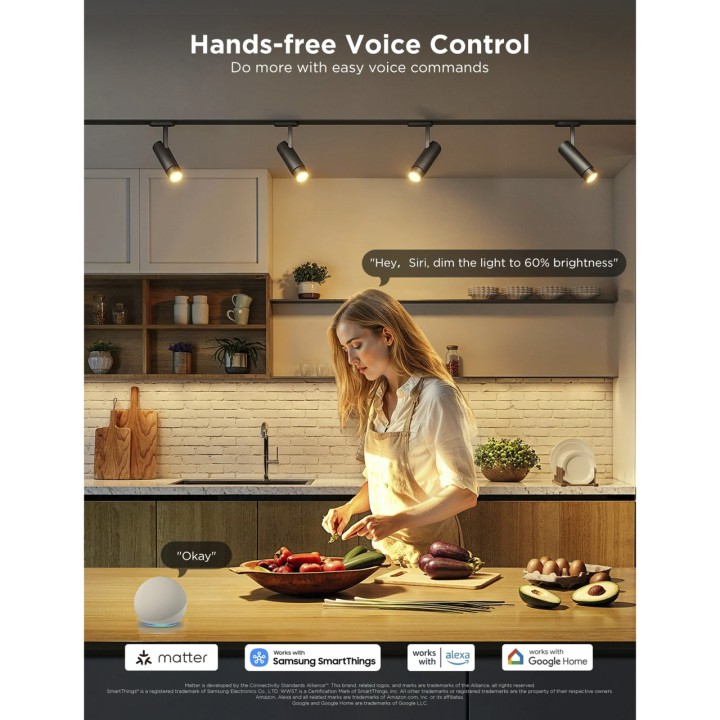 GOVEE Bec LED inteligent wifi și bluetooth GU10 RGBWW 400LM