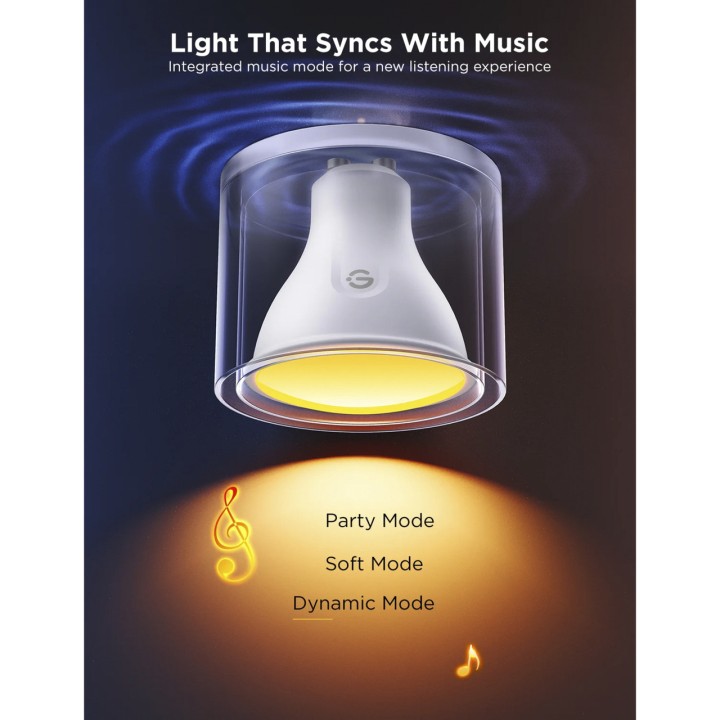 GOVEE Lampadina LED intelligente Wi-Fi e Bluetooth GU10