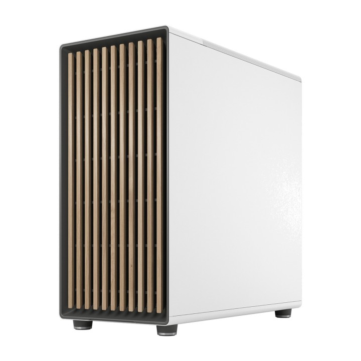FRACTAL DESIGN Félatornyos PC-ház fa előlappal és hálós