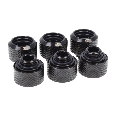 compressiefitting voor vloeistofkoeling g1/4 16/10mm 6 uds 17379