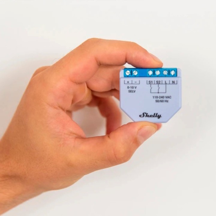SHELLY Variateur d'éclairage intelligent Wi-Fi PLUS-DIMMER