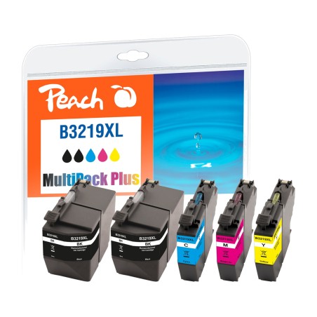 pack de cartuchos de tinta compatibles pi500-232 brother xl 5 uds