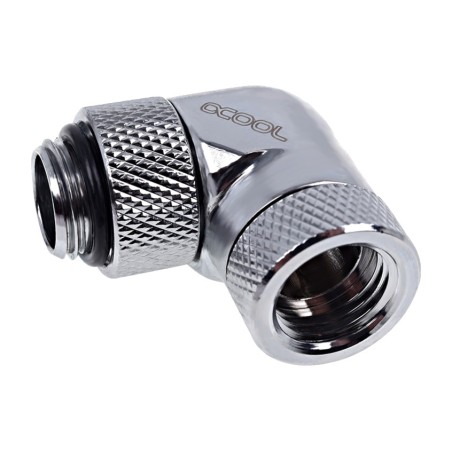 adaptateur coudé mâle-femelle pour refroidissement liquide 90° g1/4 32,5mm