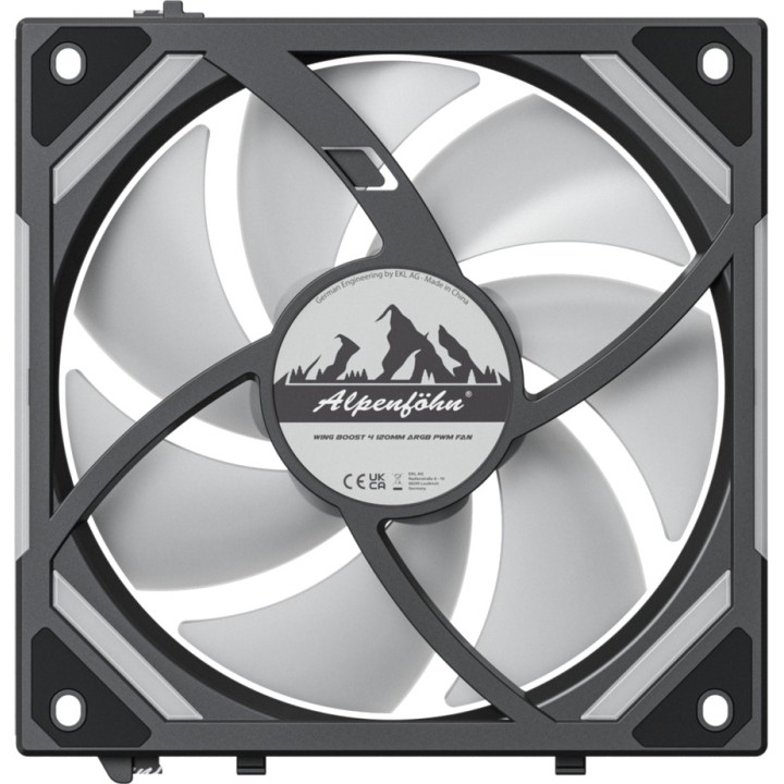 ALPENFÖHN Ventilátor do počítačové skříně WINGBOOST-4 ARGB