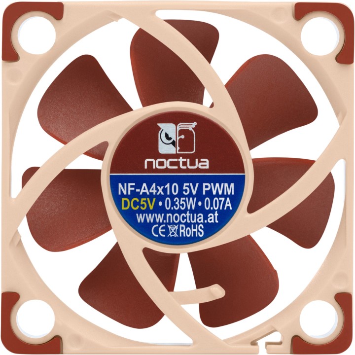 NOCTUA PC-Gehäuselüfter NF-A4X10 5V PWM 40MM 1467288