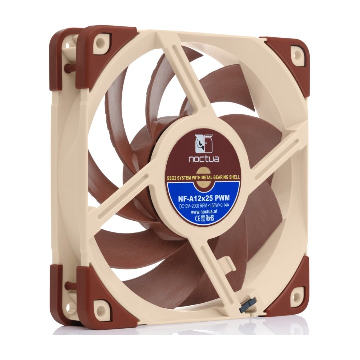NOCTUA Ventilátor do PC skrinky NF-A12X25 PWM 120MM