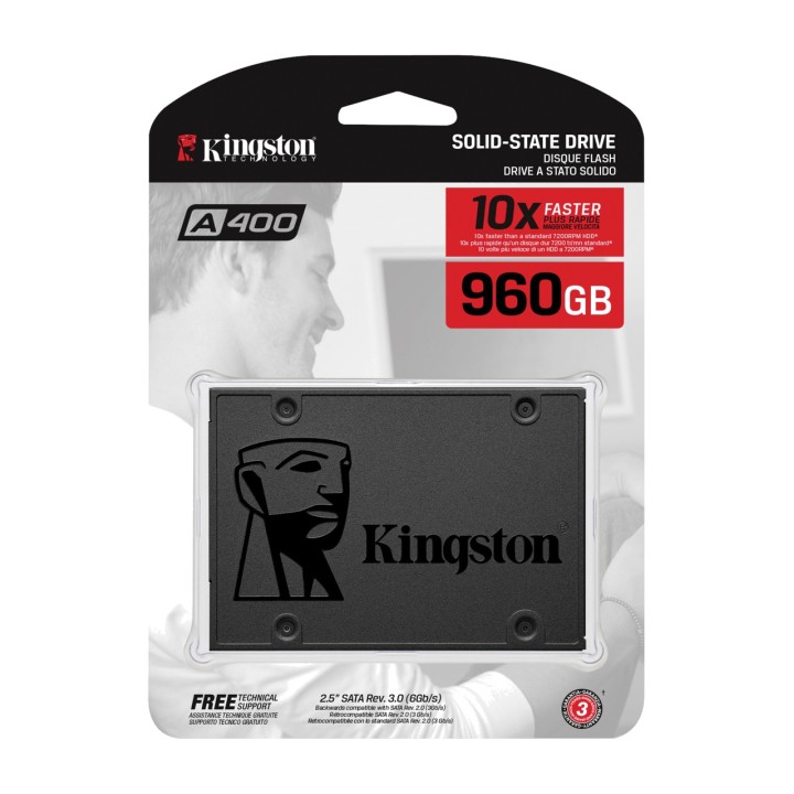 KINGSTON Internal SATA SSD A400 960GB 2,5" 1430592