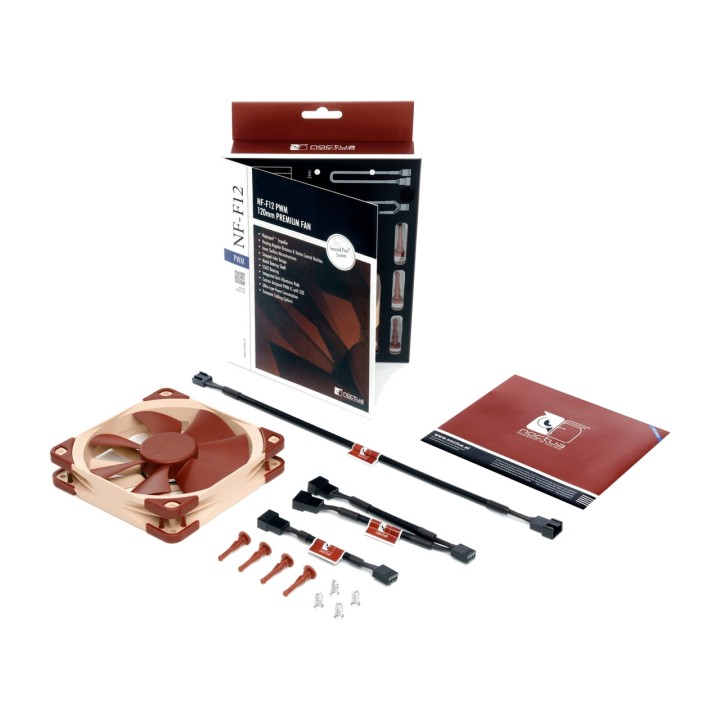 NOCTUA Ventilateur de boîtier PC NF-F12 PWM 120MM 1392697VAR