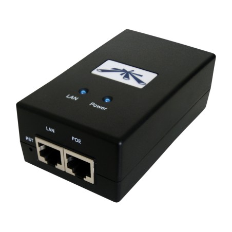 inyector de alimentación por ethernet pasivo gigabit poe-24-30w 24v 30w