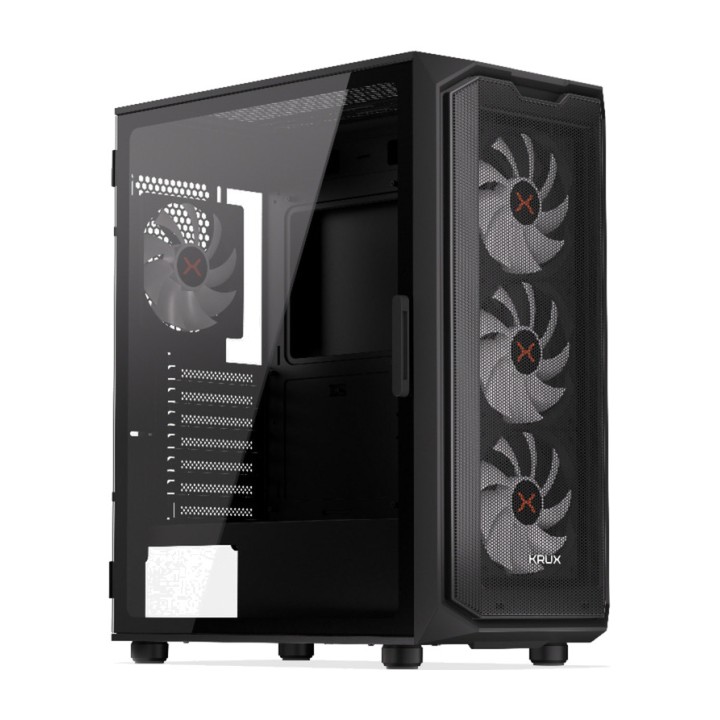 KRUX Midi-Tower-PC-Gehäuse mit gehärtetem Glas ORONA-ATX