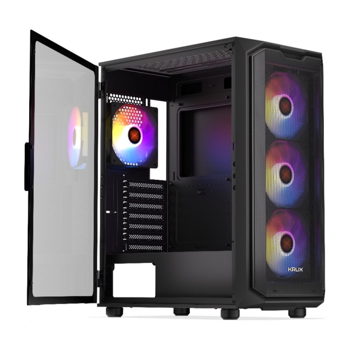 KRUX Caja de PC semitorre con cristal templado ORONA-ATX 100150927