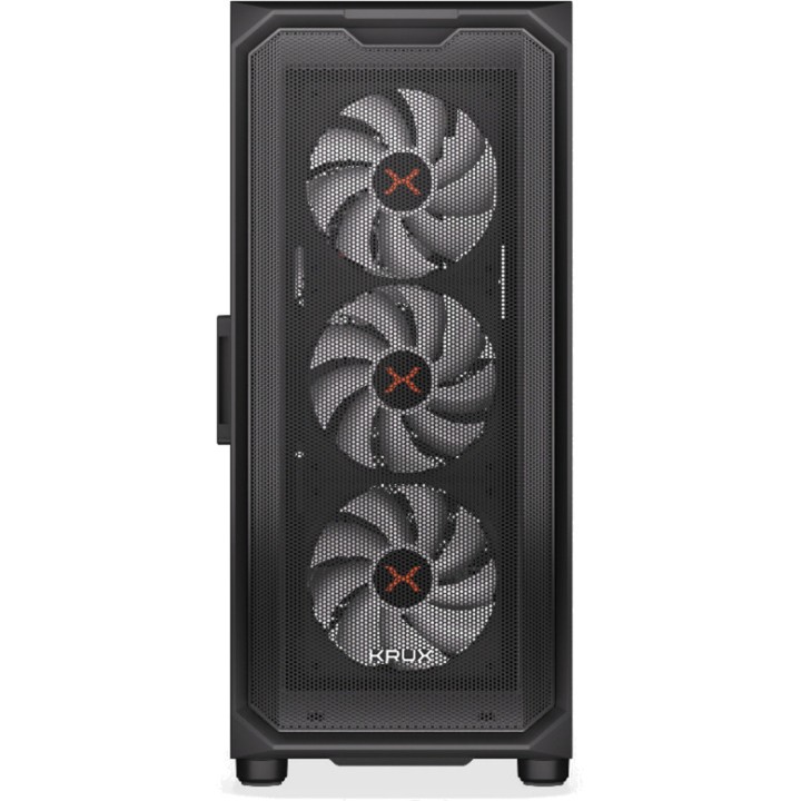 KRUX Caixa de PC semi-torre com vidro temperado ORONA-ATX