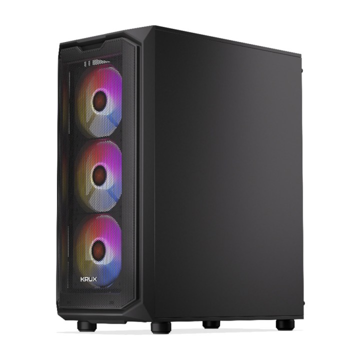 KRUX Caixa de PC semitorre amb vidre temperat ORONA-ATX