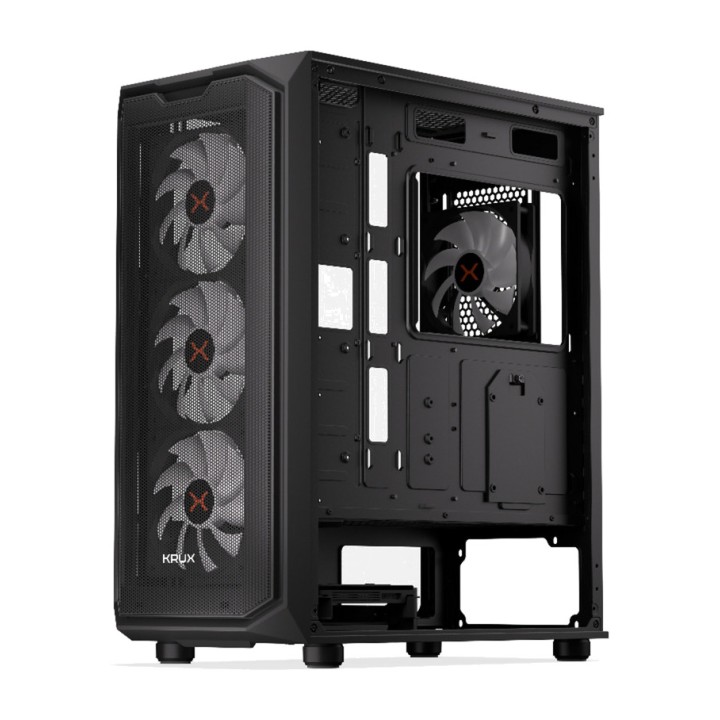 KRUX Skriňa PC semitower s temperovaným sklom ORONA-ATX