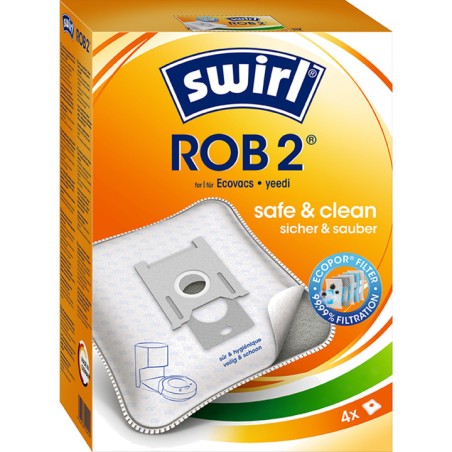 vrečke za postajo robotskega sesalnika rob 2-ecopor 4 uds