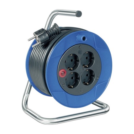 enrollador eléctrico de cable 4-tomas 15m 1079180004