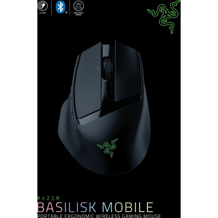 RAZER Mouse de gaming wireless BASILISK-MOBILE 100144441