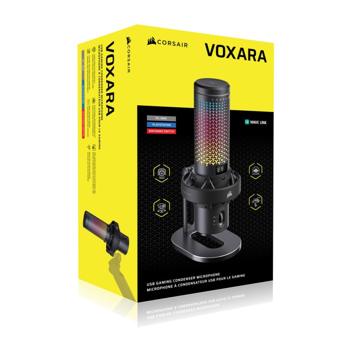 CORSAIR Micrófono USB para gaming y streaming VOXARA-CA-9011406-WW 100219492