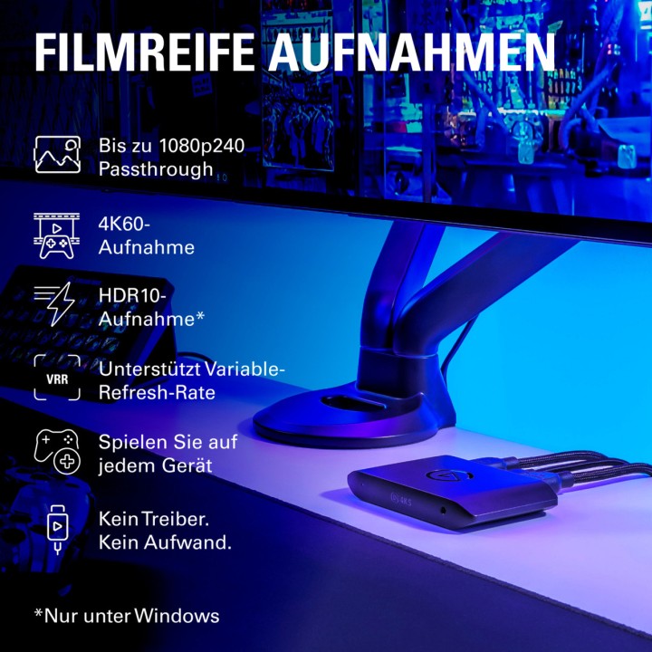 ELGATO Externí zachycovač videa 4K X 10GBH9901 100122711