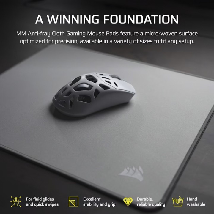 CORSAIR Gaming-muismat van stof MM-CLOTH-L 450X400MM