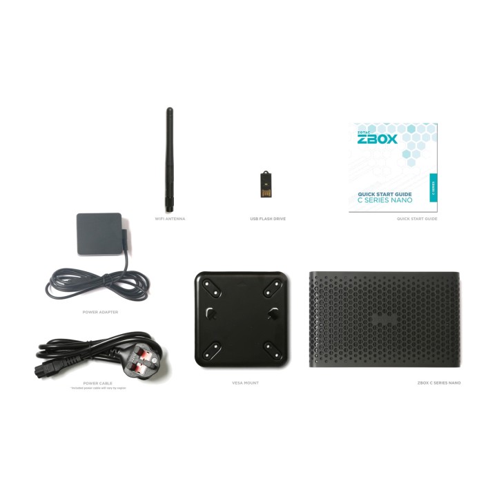 ZOTAC Barebone mini PC ZBOX CI669 NANO CORE I7-1355U 100072017
