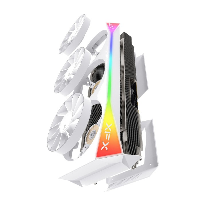 XFX Tarjeta gráfica RADEON-RX 9070 XT OC MERCURY-RGB MAGNETIC AIR 16GB GDDR6 100117809