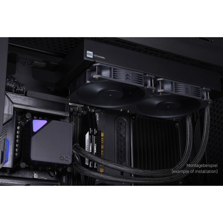 ALPHACOOL Refroidissement liquide AIO pour CPU CORE OCEAN