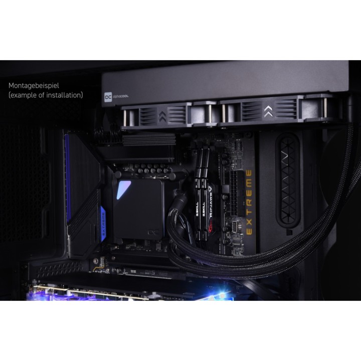 ALPHACOOL Kapalinové chlazení AIO pro CPU CORE OCEAN T38