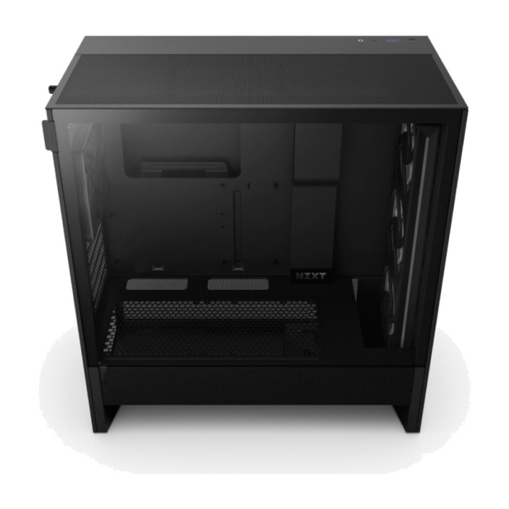 NZXT Caja de PC semitorre con cristal templado H5 FLOW-RGB 2024 100069470VAR