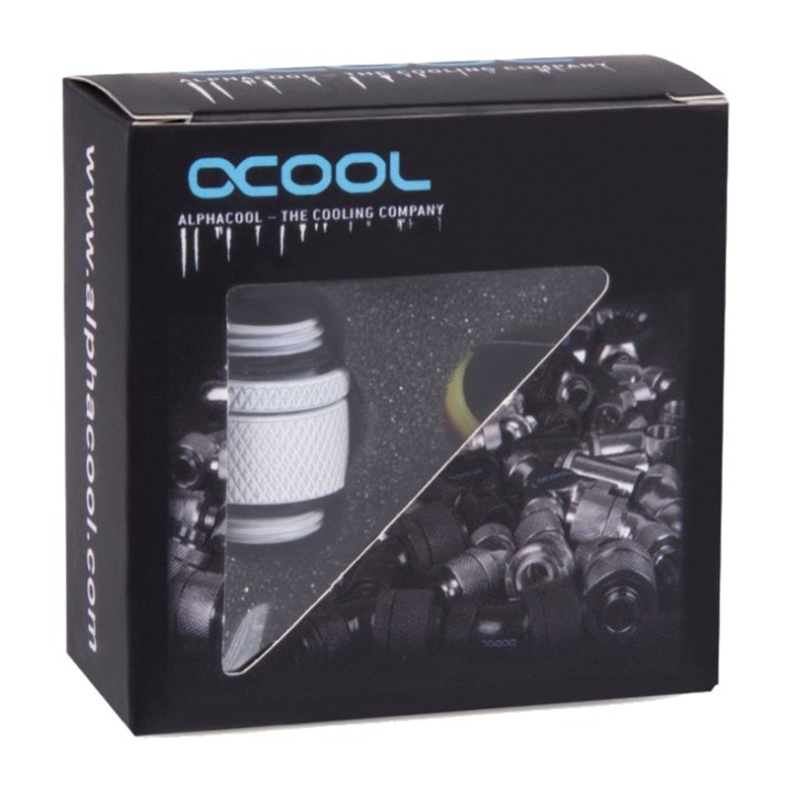 ALPHACOOL Dobbelt drejefitting til væskekøling
