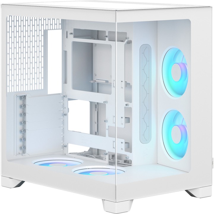 FRACTAL DESIGN Caixa de PC semi-torre com vidro temperado
