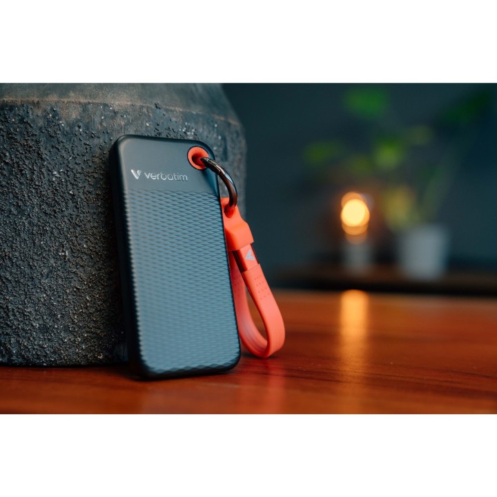 VERBATIM Hordozható külső SSD POCKET 2TB-USB-C 3.2 GEN2