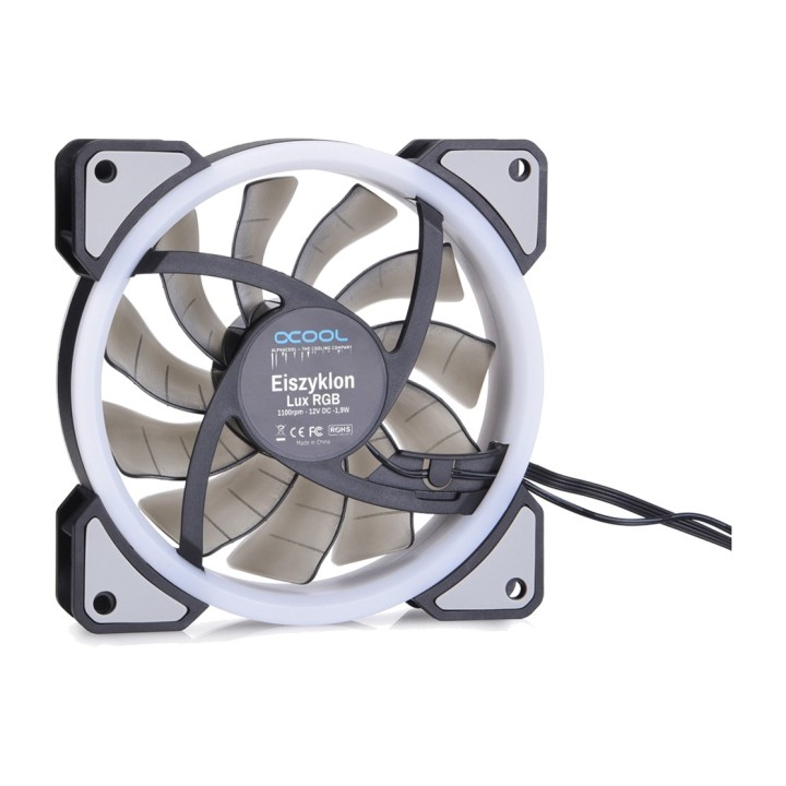 ALPHACOOL RGB ventilátor skříně PC EISZYKLON-AURORA LUX