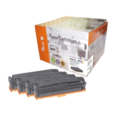 pack de cartuchos de tóner compatibles pt288hp 4 uds