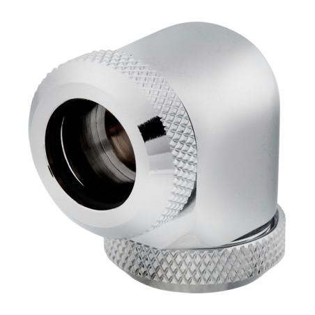 racor acodado para tubo rígido de refrigeración líquida hydro x xf-hardline 90° g1/4 2 uds