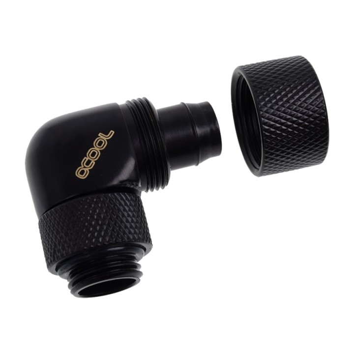 ALPHACOOL Raccordo a compressione angolato per