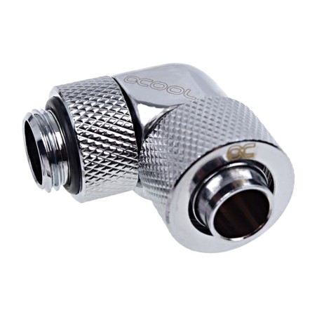 könyökös kompressziós csatlakozó folyadékhűtéshez 90° 13/10mm g1/4