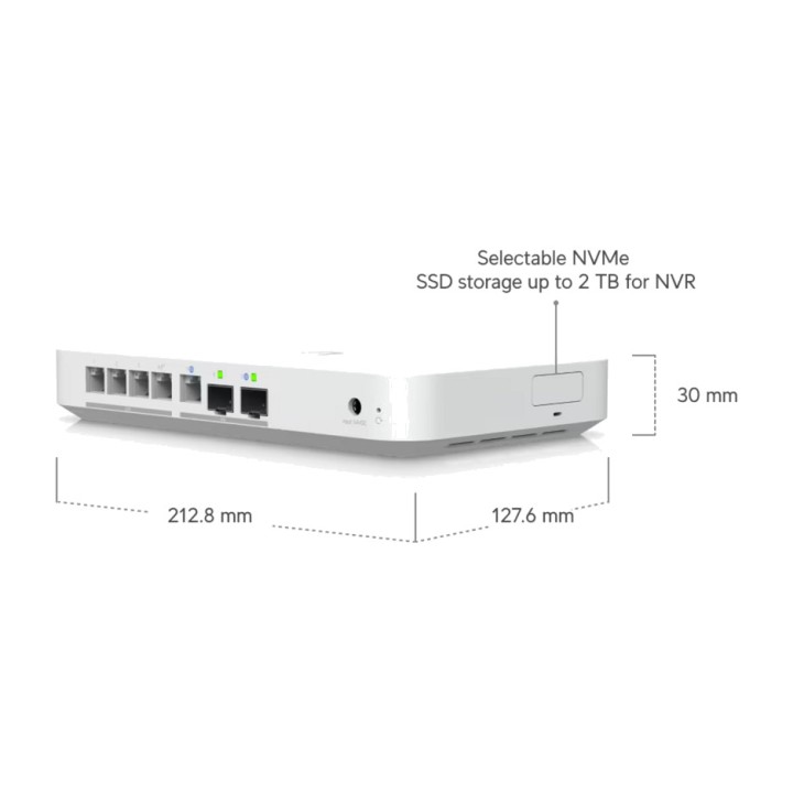 UBIQUITI Puerta de enlace de red con fibra SFP+ 10G UNIFI CLOUD-GATEWAY FIBER 100118732