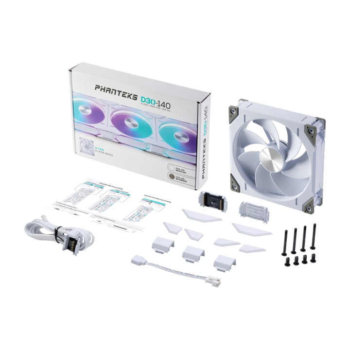 PHANTEKS Ανεμιστήρας κουτιού PC D30-140 REVERSE D-RGB