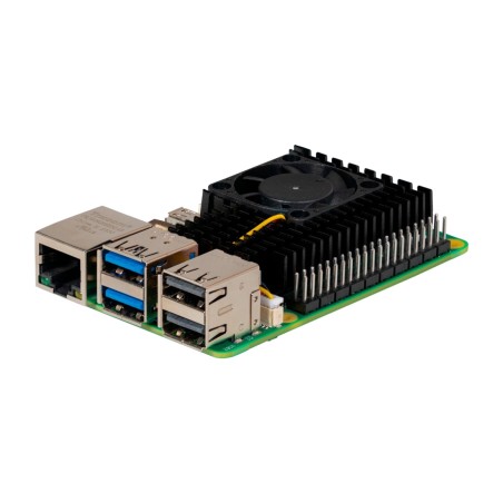 aktywny radiator z wentylatorem do płytki rozwojowej raspberry-pi 5 rb-heatsink5