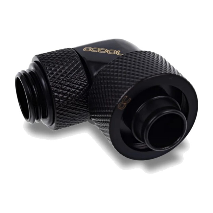 ALPHACOOL Περιστρεφόμενο γωνιακό ρακόρ για σωλήνα υγρής