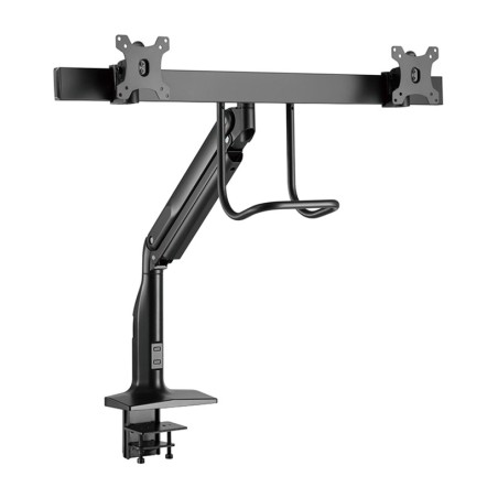 brazo de gas para dos monitores de escritorio ha dual 17"-32" 8703