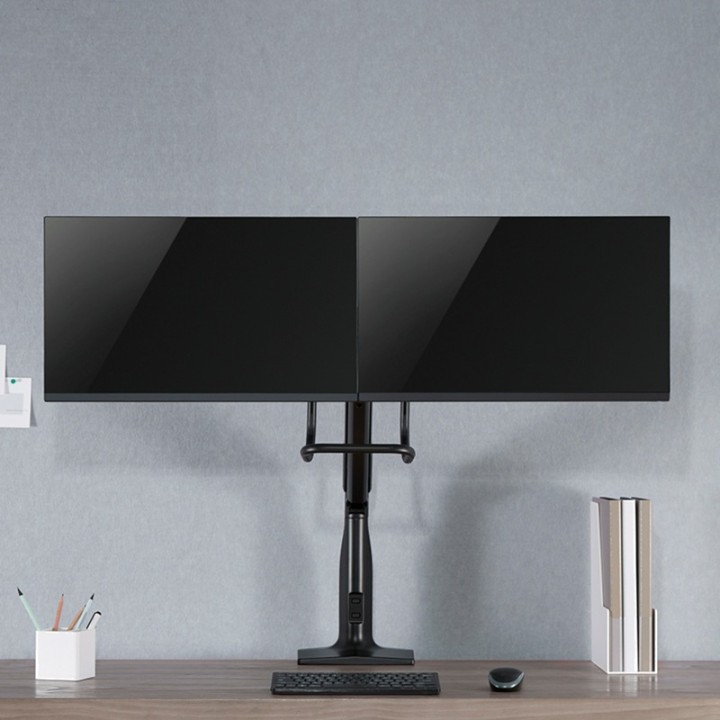 HAGOR Roka s plinskim vzmetom za dva namizna monitorja HA