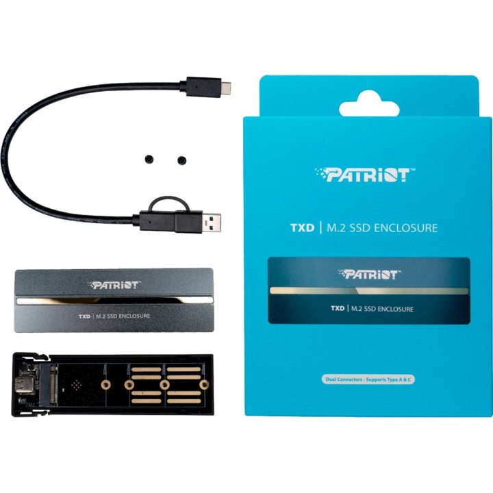 PATRIOT Caja externa USB-C para SSD M.2 NVMe TXD PV810UPNGM 100081084